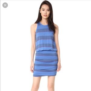 🆕 Sundry Blue Striped Tank Dress Size Medium